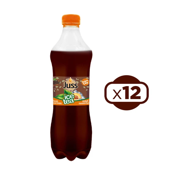 Juss Tea Şeftali Soğuk Çay 1 lt x 12 Adet ürün görseli