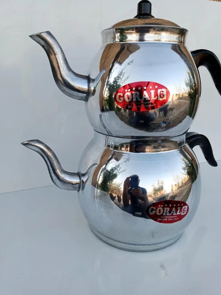 Aluminyum Tombik Çaydanlık - Resim 3