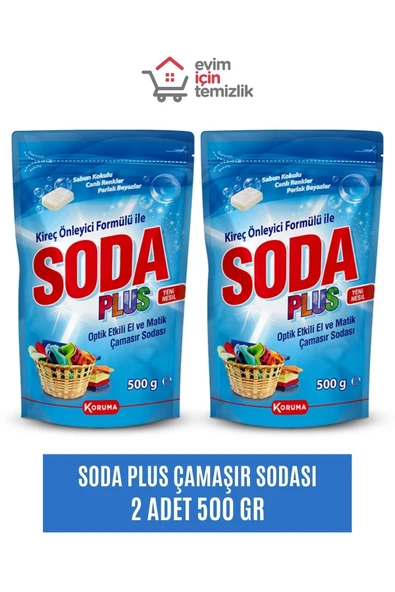 Hypo Çamaşır Sodası - Soda Plus 2'li Paket