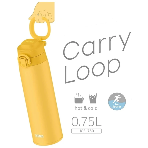 Thermos JOS-750 Vacuum Insulated Mug Taşıma Halkalı 0,75 Lt - 11
