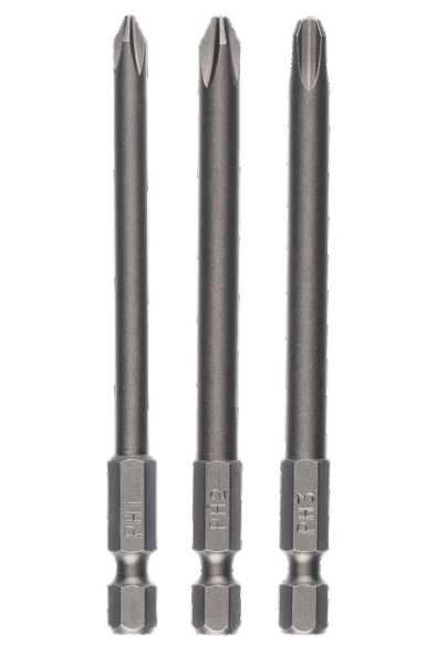 Bosch Yıldız Vidalama Ucu Seti Ph1/2/3x89 Mm 3'lü 2609255966 ürün görseli