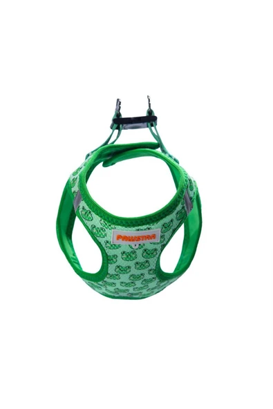 Pawstar Frog Air-mesh Göğüs Tasması Kedi Köpek Göğüs Tasması Kurbağa Desenli Köpek Tasması - 5