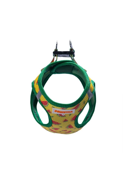 Pawstar Watermelon Air-mesh Göğüs Tasması Kedi Köpek Göğüs Tasması Karpuz Desenli Köpek Tasması - 2