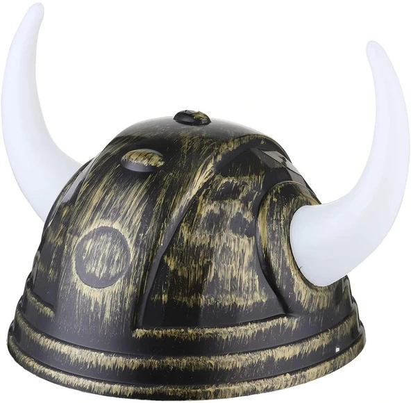 Nessiworld Viking Başlığı Asteriks Başlığı Altın Renk ürün görseli 1