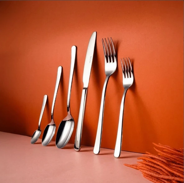 Fecra Royal 72 Parça Sade Çatal Kaşık Bıçak Takımı