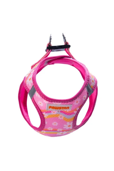 Pawstar Daisy Air-mesh Göğüs Tasması Kedi Köpek Göğüs Tasması Papatya Desenli Köpek Tasması - Resim 6
