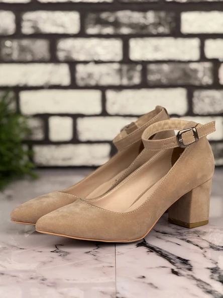 Ghattix B05 Stiletto Topuklu Zarif Şık Kadın Ayakkabı - 6