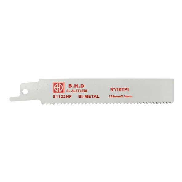 Fixonic B.H.D BHD00337 S1122HF 225mm Bi-Metal (Ahşap-Metal) Tilki Kuyruğu Testere (5'li Paket) - 2