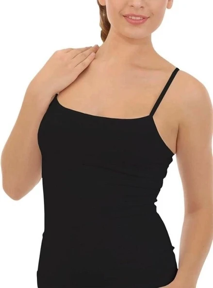 1237 İp Askılı Modal Süprem Bayan Atlet ürün görseli