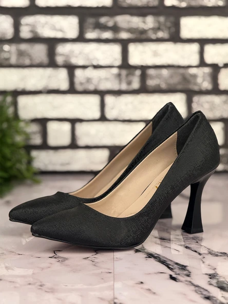 Ghattix B09 Stiletto Topuklu Zarif Şık Kadın Ayakkabı - 6
