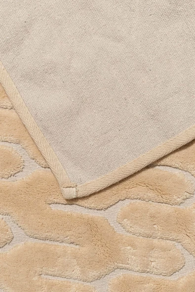 SENAX Yay Desenli 2'li Banyo Paspas Seti - %100 Pamuk - Resim 2