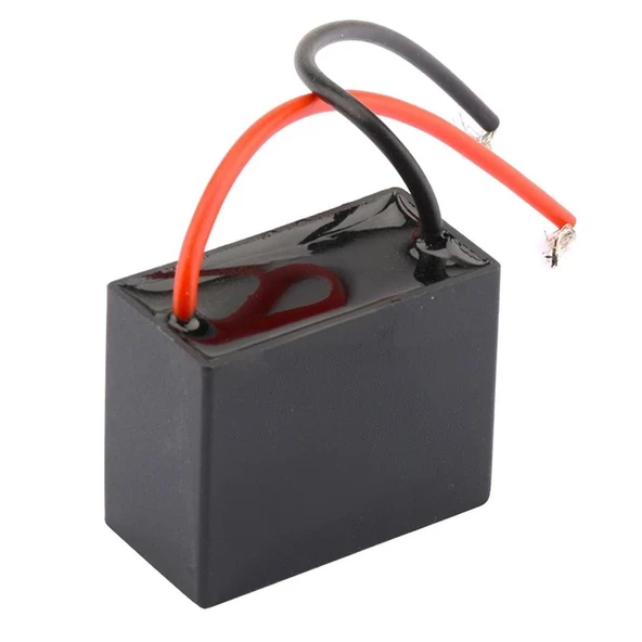 3 UF 450 V Kablolu Kare Tip Kutupsuz Kondansatör