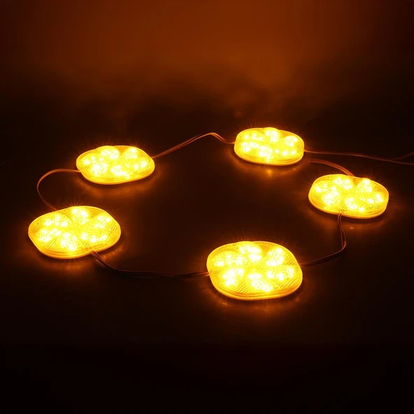 Powermaster 12 Volt 3 Watt Sarı Sabit 6565-2835 Modül Led - 2