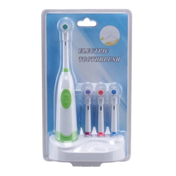 Ayt Powermaster G-08 Dönen Başlıklı Pilli Otomatik Diş Fırçası 3 Adet Yedek Başlık - 3