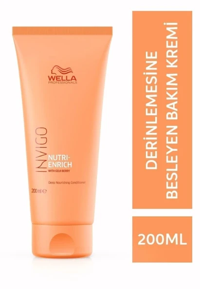 Wella Invigo Nutri-Enrich Derinlemesine Nemlendirici Saç Kremi 200 ml