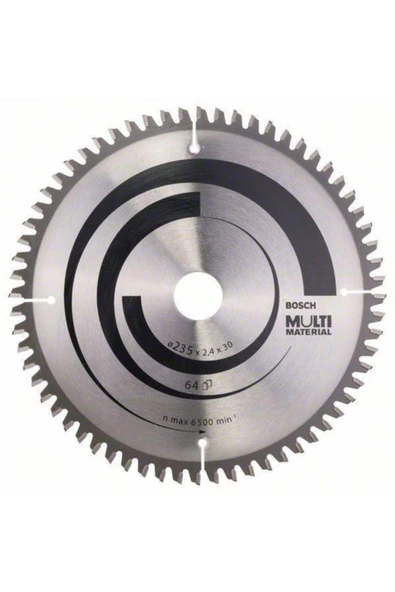 Bosch Multimaterial 235*30/25 Mm 64 Diş Daire Testere Bıçağı ürün görseli