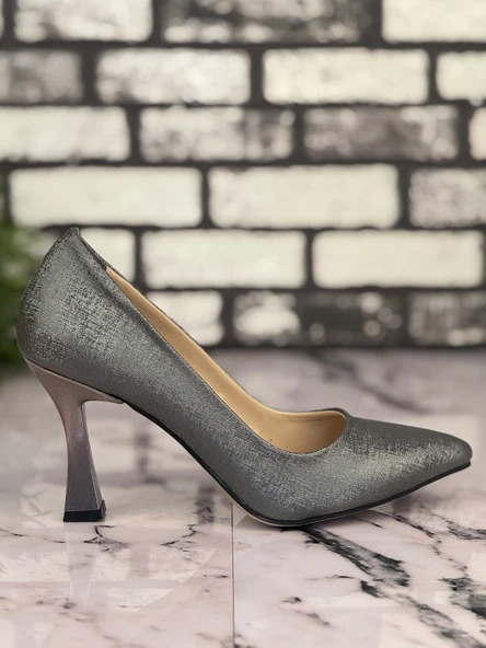 Ghattix B09 Stiletto Topuklu Zarif Şık Kadın Ayakkabı - 1