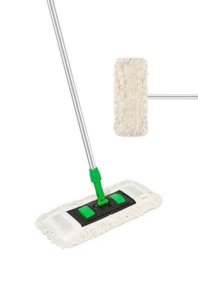 SENAX 50 Cm Zincir Dikişli Nemli Mop – Orta Kalite, Püsküllü Mop Bezi, Pamuk-polyester ürün görseli