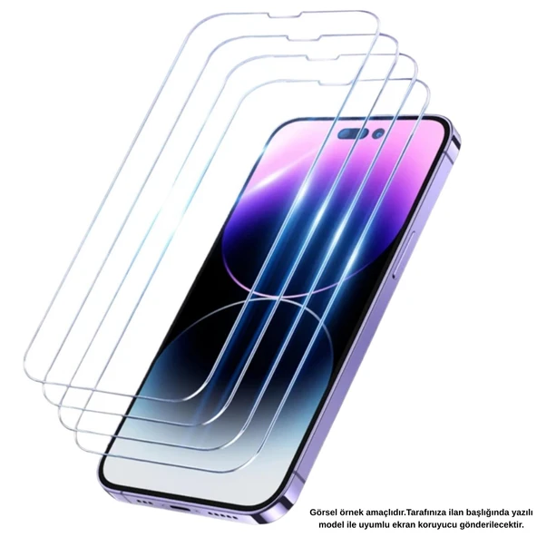 iPhone 6s Plus Uyumlu 9H Temperli Kırılmaz Ekran Koruyucu Cam(3 Adet) - 4