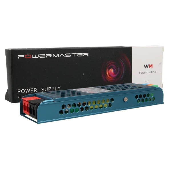 Ayt Powermaster PM-26829 12 Volt 8.5 Amper 100 Watt Slim Metal Kasa Adaptör Şerit Led Adaptörü 180x50x23mm - 5