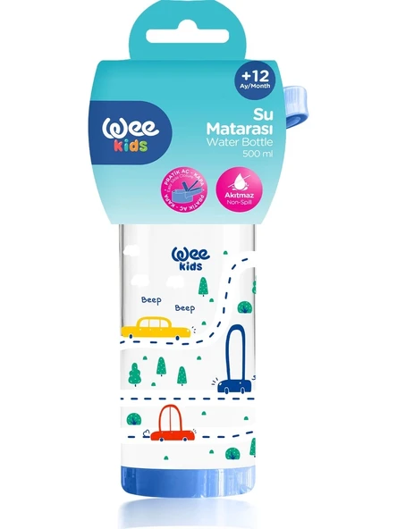 Wee Baby Wk Pipetli Bardak 500 ml - Araba - 4