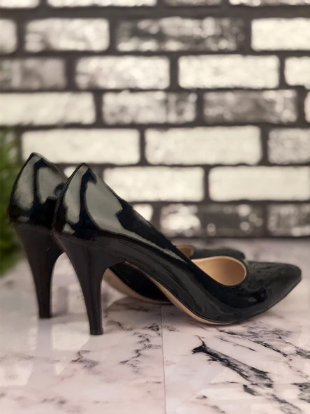 Ghattix B08 Stiletto Topuklu Zarif Şık Kadın Ayakkabı - 3