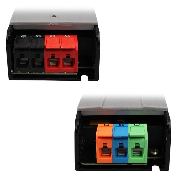 Ayt Powermaster PM-26846 12-24-36-48 Volt 11 Amper 400 Watt Metal Kasa Kademeli Adaptör Voltaj Göstergeli 238X51x30mm - 4