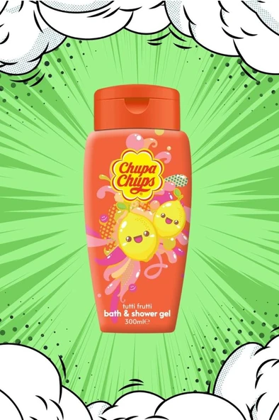 Chupa Chups Banyo Ve Duş Jeli 300ml Karışık Meyveli Bath & Shower Gel - Resim 4