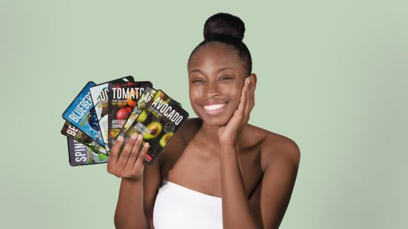 DERMAL Yenileyici ve Canlandırıcı Yaban Mersini Maskesi 25gr 3lü Set - 5