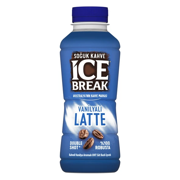 Ülker Ice Break Vanilyalı Latte 375 ml 6 lı - Resim 2