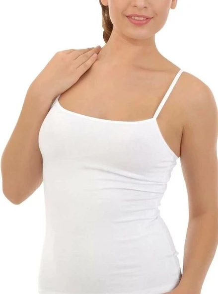 1237 İp Askılı Modal Süprem Bayan Atlet ürün görseli 1