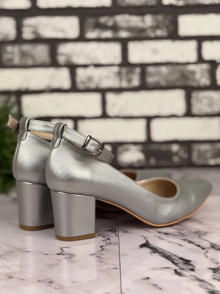Ghattix B05 Stiletto Topuklu Zarif Şık Kadın Ayakkabı - 3