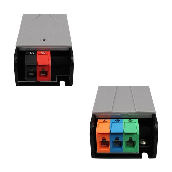 Ayt Powermaster PM-26838 12 Volt 5 Amper 60 Watt Slim Metal Kasa Adaptör Voltaj Göstergeli Şerit Led Adaptör 148X43x27mm - 4