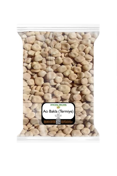 Acı Bakla 500 Gr. Yahudi Baklası Termiye 0,5 Kg. Acı Bakla - 1