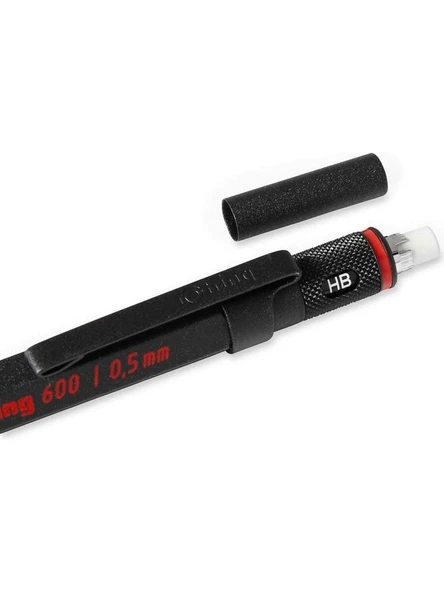 Rotring 600 Siyah 0.5 mm Versatil Uçlu Kalem - 2