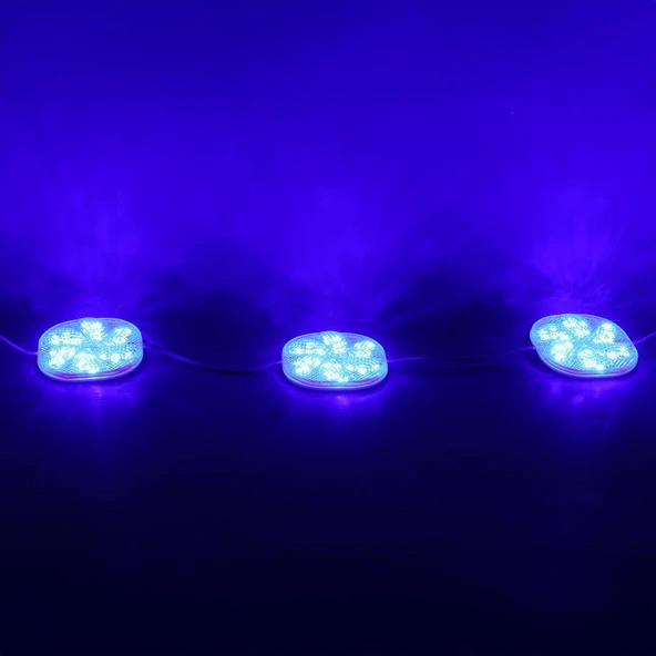 Powermaster 12 Volt 3 Watt Mavi Sabit 6565-2835 Modül Led - 3