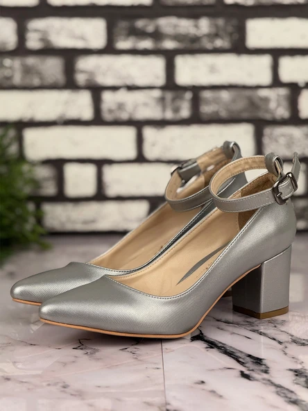 Ghattix B05 Stiletto Topuklu Zarif Şık Kadın Ayakkabı - 2