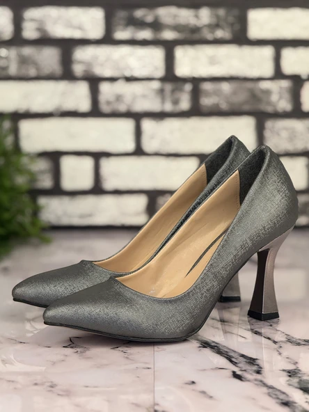 Ghattix B09 Stiletto Topuklu Zarif Şık Kadın Ayakkabı - 2