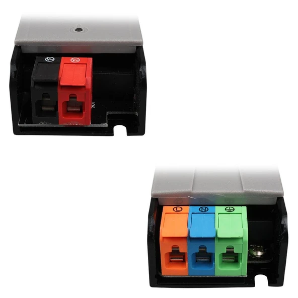 Ayt Powermaster PM-26843 12-24-36-48 Volt 4 Amper 100 Watt Metal Kasa Kademeli Adaptör Voltaj Göstergeli 148X43x27mm - 4