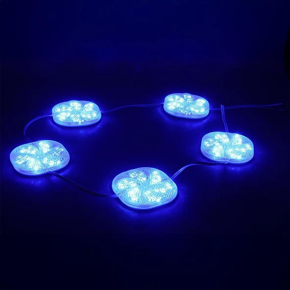 Powermaster 12 Volt 3 Watt Mavi Yanıp Sönen 6565-2835 Modül Led - 2