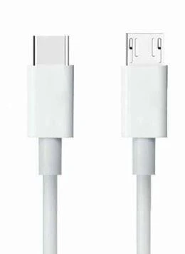 Ayt Powermaster Type-C To Micro 1.5 Metre Yazıcı Kablosu Bir Ucu Type-c Bir Ucu Android Micro Girişli Şarj Data Kablosu