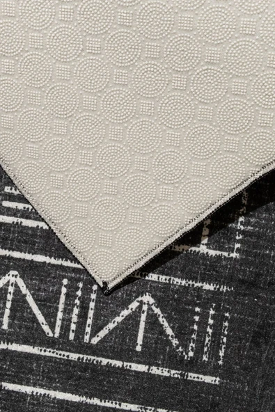 SENAX Etnik Desen 2'li Banyo Paspas Seti - Dijital Baskılı - Resim 2