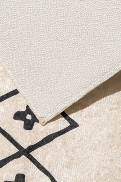 SENAX İskandinav Desen 2'li Banyo Paspas Seti - Dijital Baskılı - Resim 2