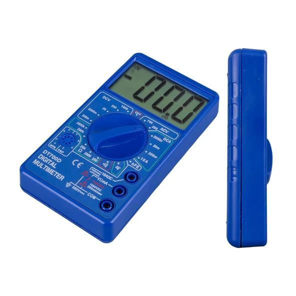 Ayt Powermaster DT700D Jumbo Display Dijital Multimetre Ölçü Aleti Dc Ac Diyot Transistör Ölçebilir - 2