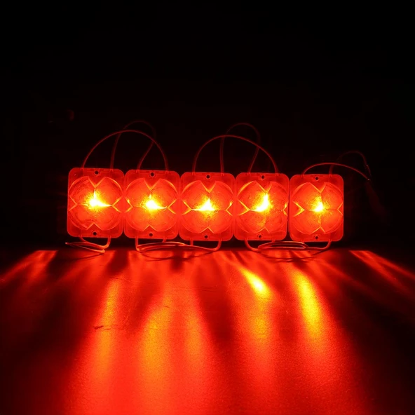Powermaster 12 Volt 2 Watt Kırmızı Yanıp Sönen 4333-3030 Modül Led - 2
