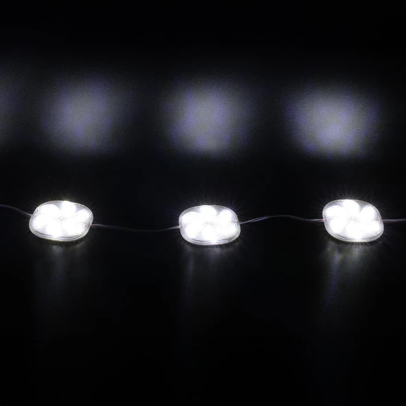 Powermaster 12 Volt 3 Watt Soğuk Beyaz Sabit 6565-2835 Modül Led - 3