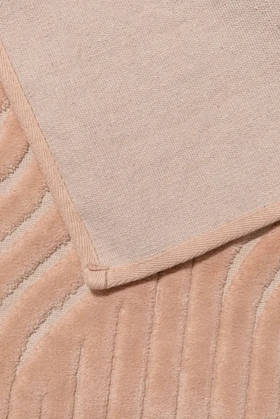 SENAX Yelpaze Desenli 2'li Banyo Paspas Seti - %100 Pamuk - Resim 2