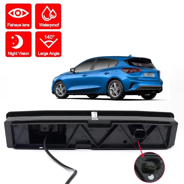 Ayt Powermaster PM-25493 Ford Focus MK4- Ford Puma Oto Araç Geri Görüş Kamerası Geri Vites Kamera - 2