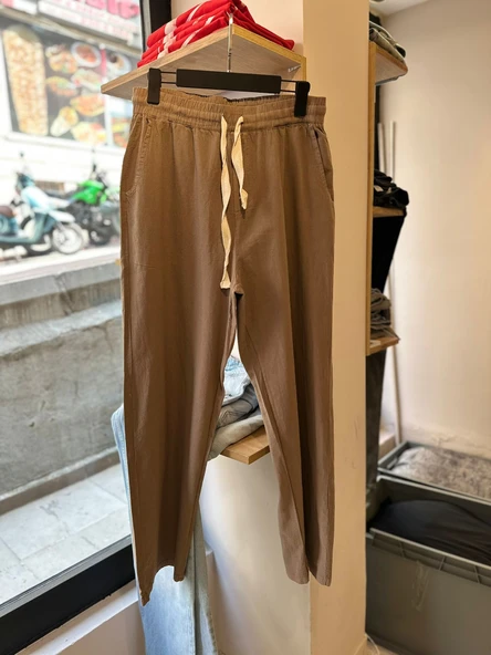 Keten Pantolon - 4