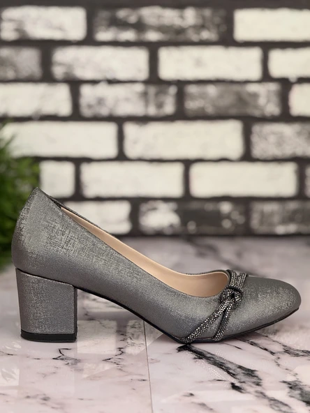 Ghattix B20 Stiletto Topuklu Zarif Şık Kadın Ayakkabı - 1